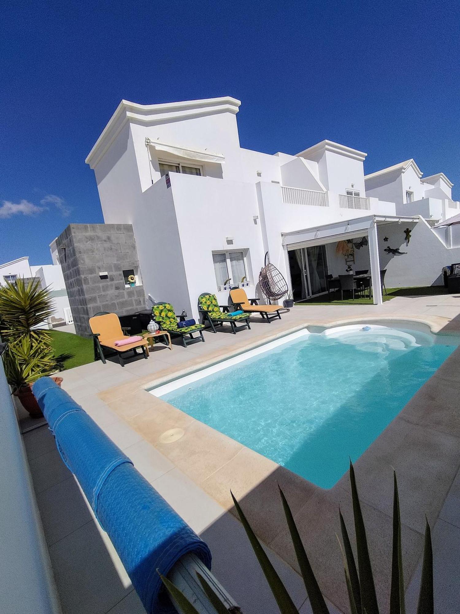 Lovely Villa Agua & Fuego,Heated Pool بلايا بلانكا المظهر الخارجي الصورة